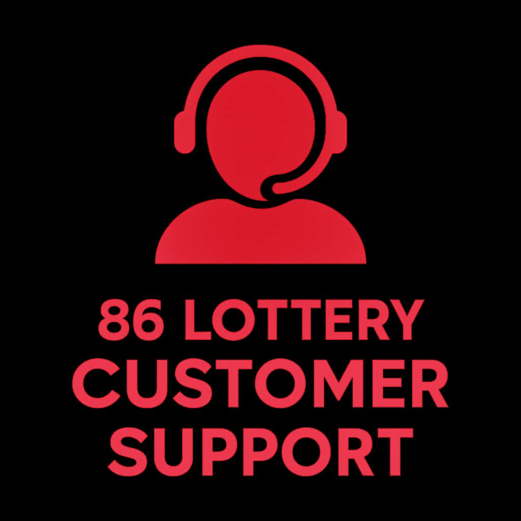 An icon symbolizing assistance for 86 Lottery.