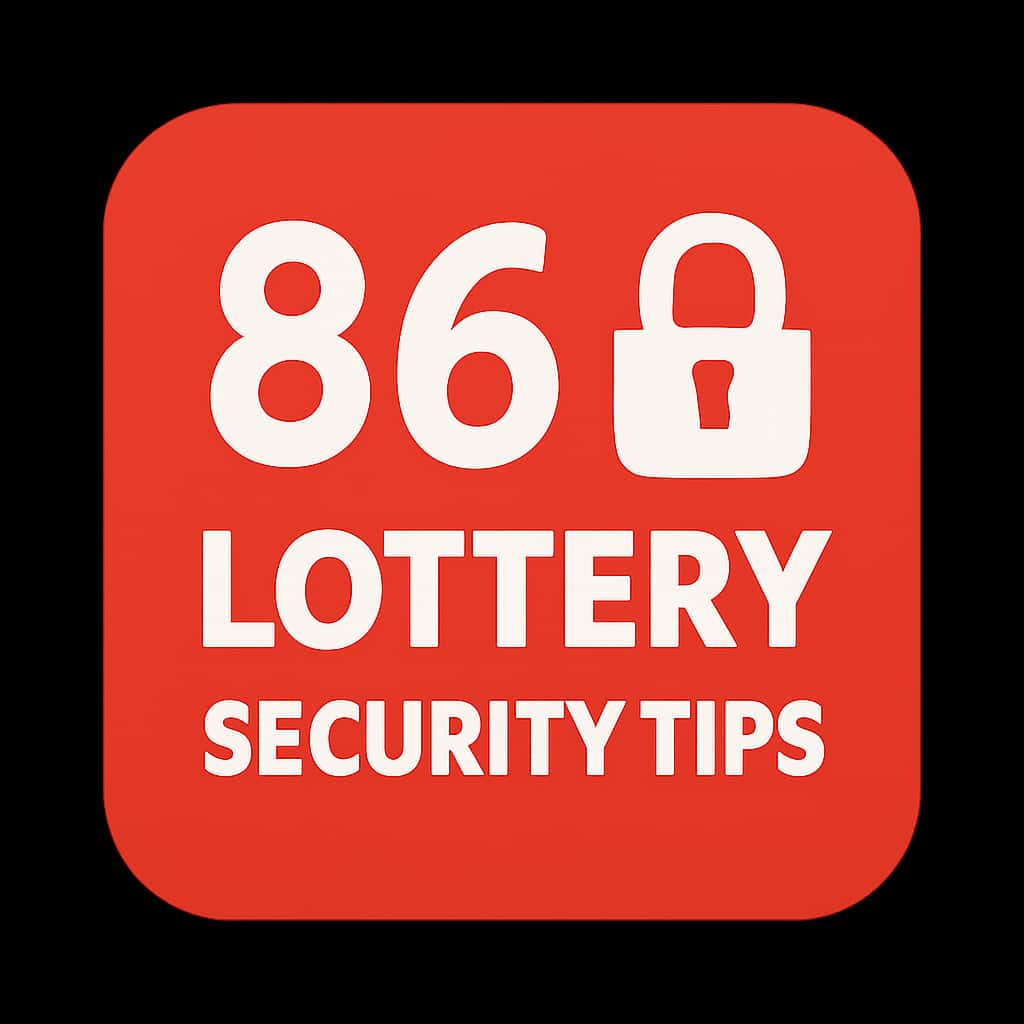 An icon representing the 86 Lottery Security Tips.