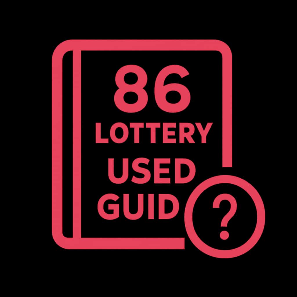An icon representing the 86 Lottery User Guide.