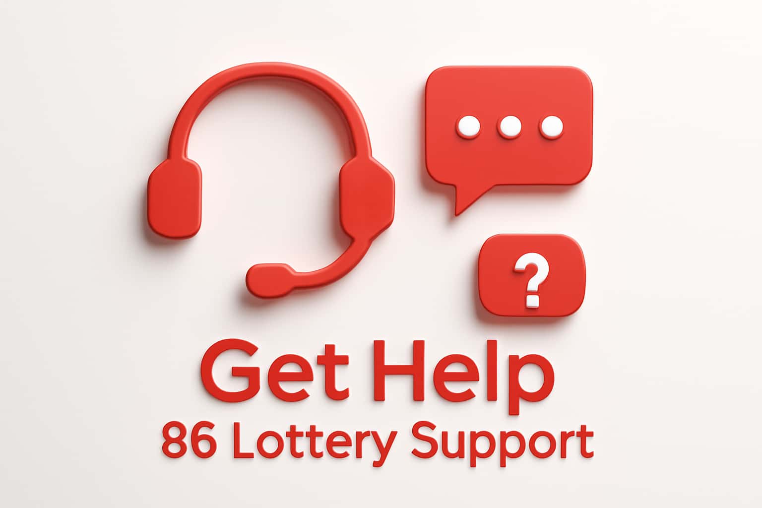 Get Help - 86 Lottery Support Interface